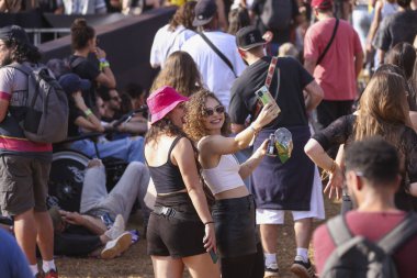 RIBEIRAO PRETO (SP), 06 / 08 / 2024-FESTIVA / SHOW / JOAO ROCK / SP-Public Joao Rock 2024 Festivali sırasında, festival bu Cumartesi, Sao Paulo 'nun Ribeirao Preto kentinde düzenlenen rock, pop, rap ve reggae' nin en iyilerini getirdi.. 