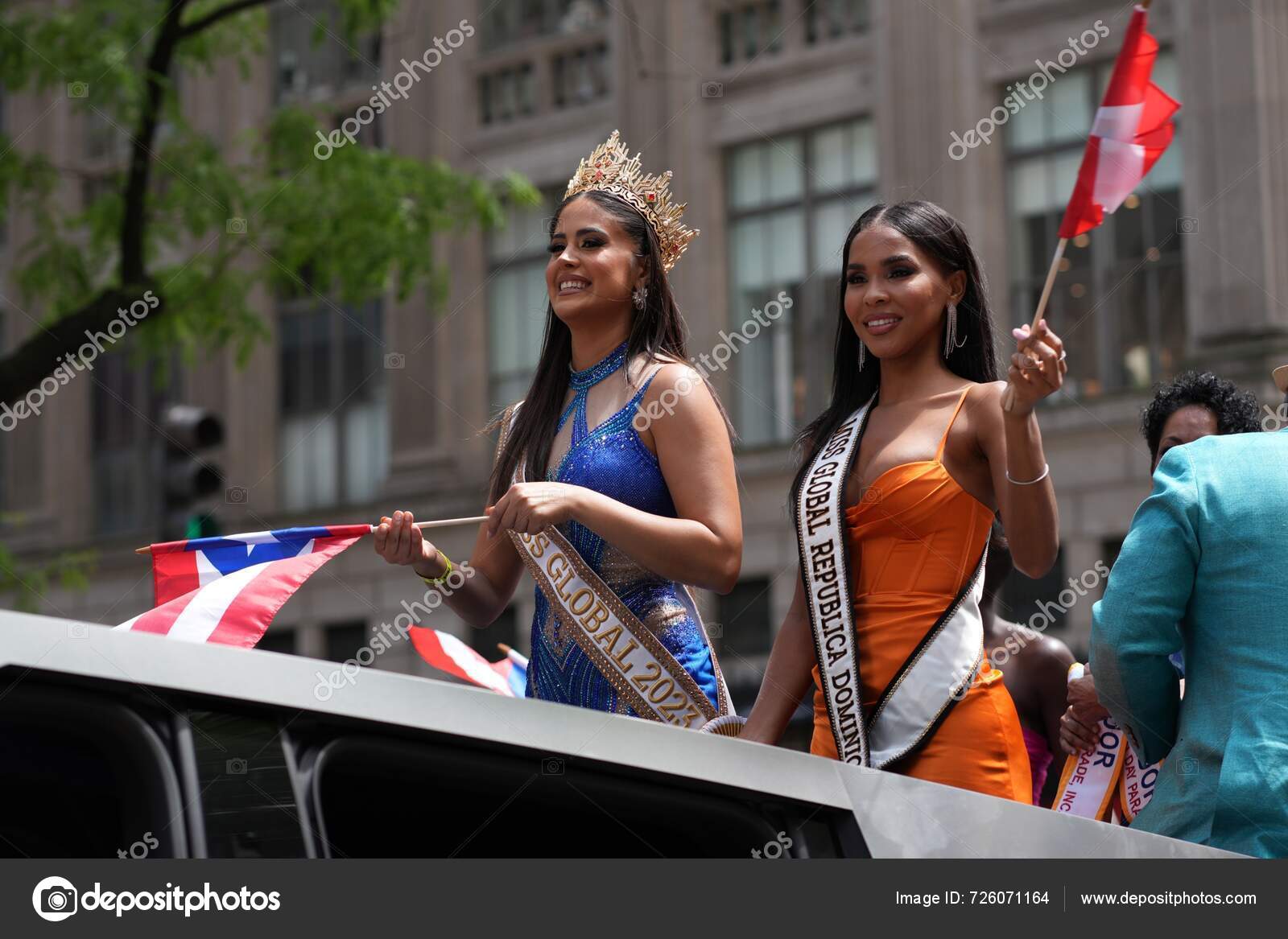 67Th Annual Puerto Rican Day Parade June 2024 New York — Stock