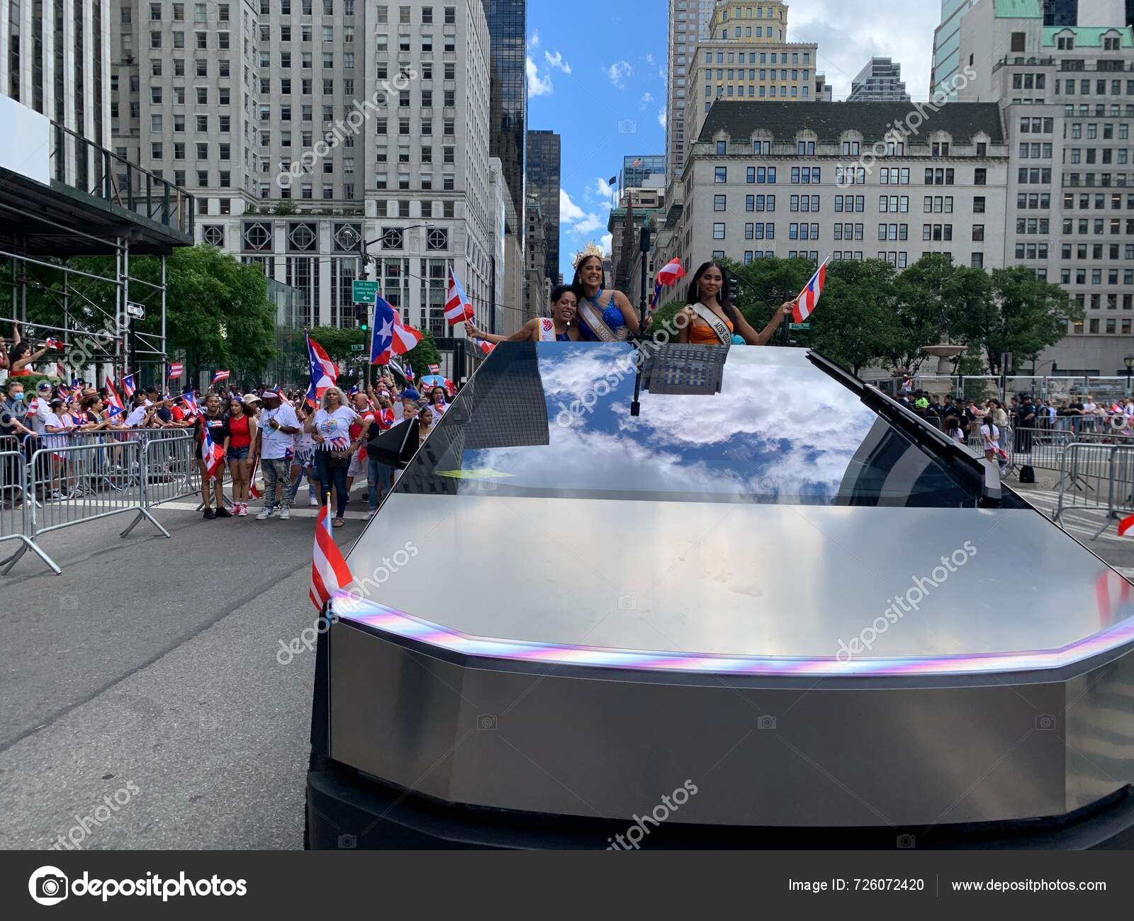 2024 Puerto Rican National Parade New York June 2024 New — Stock