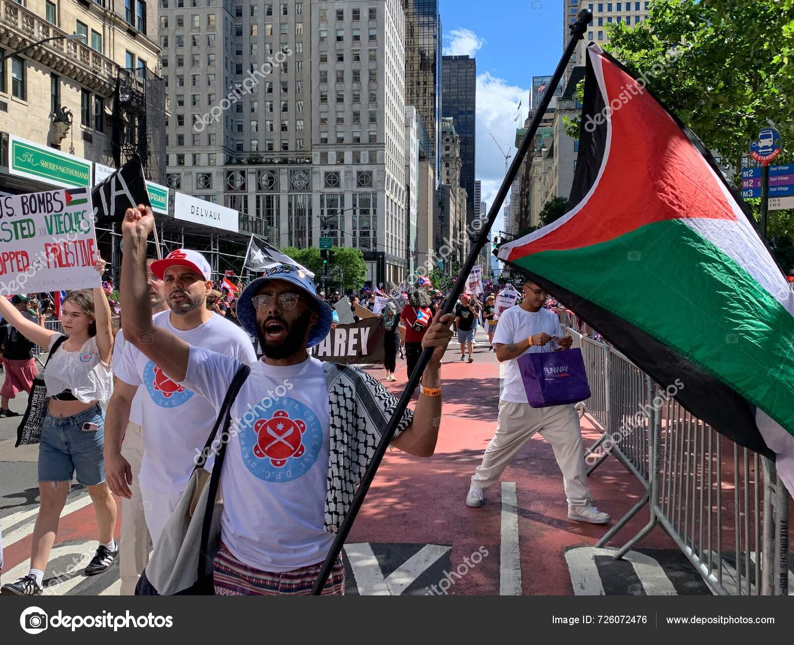 2024 Puerto Rican National Parade New York June 2024 New — Stock