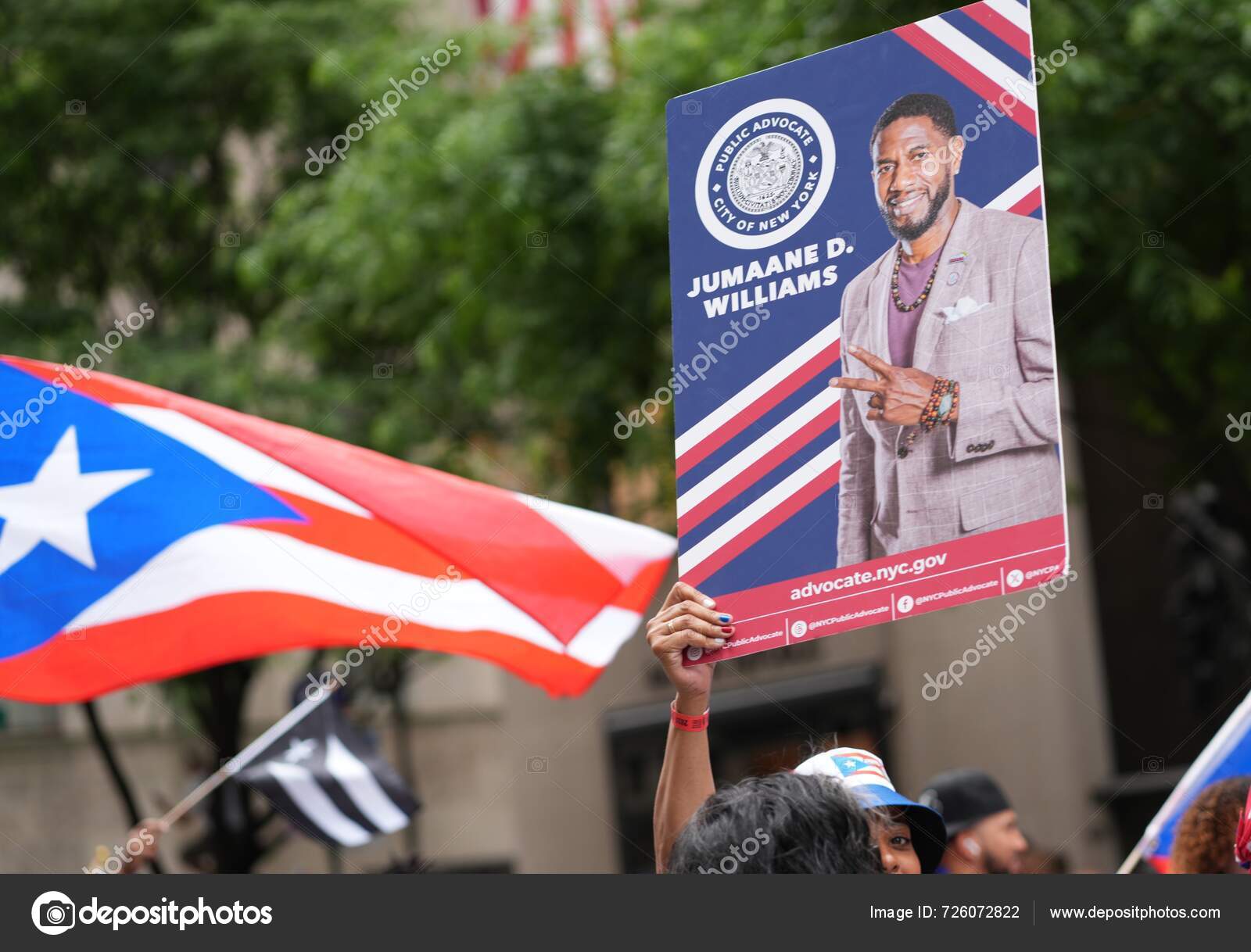 67Th Annual Puerto Rican Day Parade June 2024 New York — Stock
