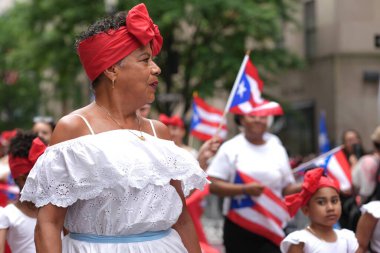 67. Geleneksel Porto Riko Günü Geçidi. Haziran 09, 2024, New York, ABD