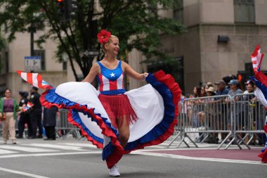 67. Geleneksel Porto Riko Günü Geçidi. Haziran 09, 2024, New York, ABD