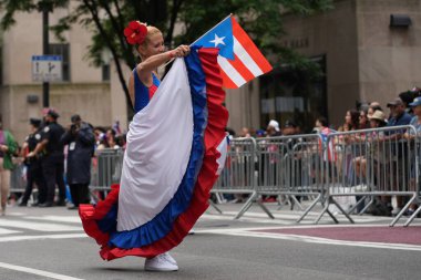 67. Geleneksel Porto Riko Günü Geçidi. Haziran 09, 2024, New York, ABD
