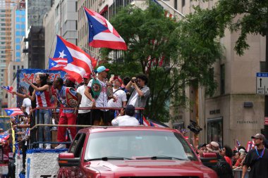 67. Geleneksel Porto Riko Günü Geçidi. Haziran 09, 2024, New York, ABD