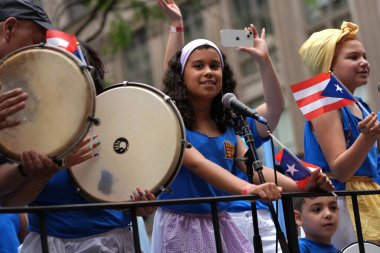 67. Geleneksel Porto Riko Günü Geçidi. Haziran 09, 2024, New York, ABD