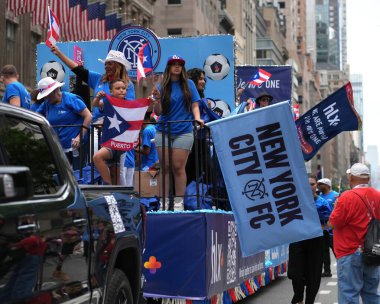 67. Geleneksel Porto Riko Günü Geçidi. Haziran 09, 2024, New York, ABD
