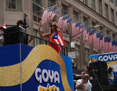 67. Geleneksel Porto Riko Günü Geçidi. Haziran 09, 2024, New York, ABD