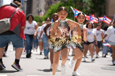 67. Geleneksel Porto Riko Günü Geçidi. Haziran 09, 2024, New York, ABD