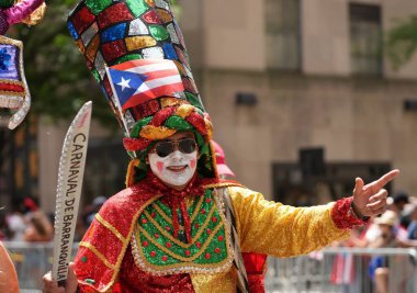67. Geleneksel Porto Riko Günü Geçidi. Haziran 09, 2024, New York, ABD