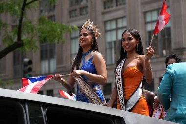 67. Geleneksel Porto Riko Günü Geçidi. Haziran 09, 2024, New York, ABD