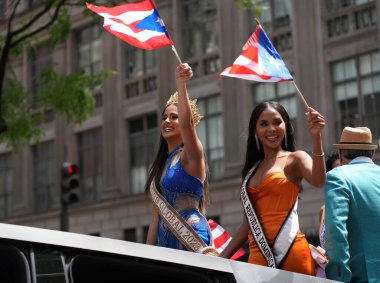 67. Geleneksel Porto Riko Günü Geçidi. Haziran 09, 2024, New York, ABD