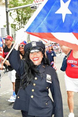 New York Şehri Porto Riko Günü Geçidi. 9 Haziran 2024, New York, New York, ABD New York 'taki Ulusal Porto Riko Günü Geçidi' nin 1958 'de başlayan kültürel farkındalık, gurur ve birlik tarihi var.. 