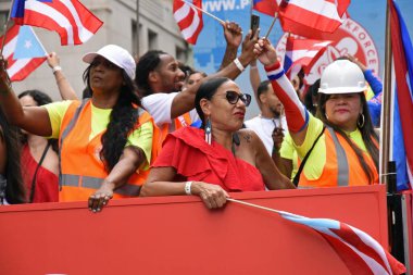 New York Şehri Porto Riko Günü Geçidi. 9 Haziran 2024, New York, New York, ABD New York 'taki Ulusal Porto Riko Günü Geçidi' nin 1958 'de başlayan kültürel farkındalık, gurur ve birlik tarihi var.. 