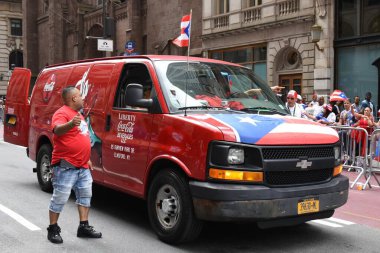 New York Şehri Porto Riko Günü Geçidi. 9 Haziran 2024, New York, New York, ABD New York 'taki Ulusal Porto Riko Günü Geçidi' nin 1958 'de başlayan kültürel farkındalık, gurur ve birlik tarihi var.. 