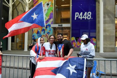 New York Şehri Porto Riko Günü Geçidi. 9 Haziran 2024, New York, New York, ABD New York 'taki Ulusal Porto Riko Günü Geçidi' nin 1958 'de başlayan kültürel farkındalık, gurur ve birlik tarihi var.. 