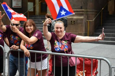 New York Şehri Porto Riko Günü Geçidi. 9 Haziran 2024, New York, New York, ABD New York 'taki Ulusal Porto Riko Günü Geçidi' nin 1958 'de başlayan kültürel farkındalık, gurur ve birlik tarihi var.. 