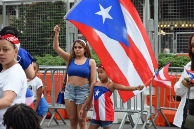 New York Şehri Porto Riko Günü Geçidi. 9 Haziran 2024, New York, New York, ABD New York 'taki Ulusal Porto Riko Günü Geçidi' nin 1958 'de başlayan kültürel farkındalık, gurur ve birlik tarihi var.. 