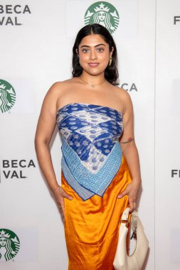 8 Haziran 2024, New York, ABD: Kuhoo Verma, New York 'ta New York Village East Cinema' da düzenlenen 2024 Tribeca Festivali sırasında 