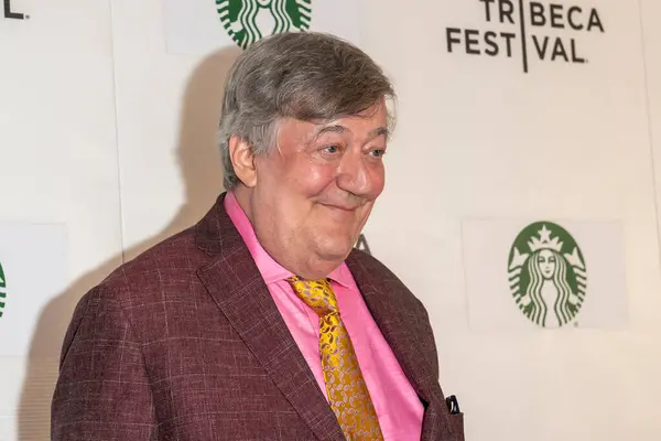 stock image June 08, 2024, New York, USA: Stephen Fry attends the 