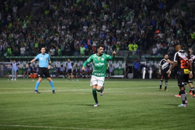 Sao Paulo (SP), 06 / 13 / 2024 - BRASILEIRO / PALMEIRAS Maçı, 13 Haziran 2024, Allianz Parque, Sao Paulo-SP. 