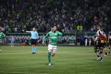 Sao Paulo (SP), 06 / 13 / 2024 - BRASILEIRO / PALMEIRAS Maçı, 13 Haziran 2024, Allianz Parque, Sao Paulo-SP. 