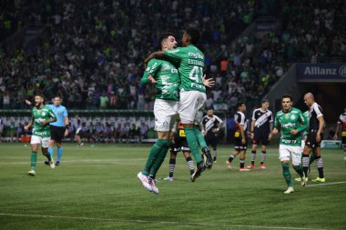 Sao Paulo (SP), 06 / 13 / 2024 - BRASILEIRO / PALMEIRAS Maçı, 13 Haziran 2024, Allianz Parque, Sao Paulo-SP. 