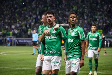 Sao Paulo (SP), 06 / 13 / 2024 - BRASILEIRO / PALMEIRAS Maçı, 13 Haziran 2024, Allianz Parque, Sao Paulo-SP. 