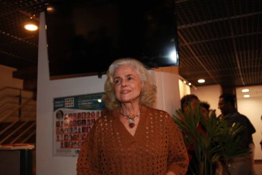 RIO DE JANEIRO (RJ), 06 / 13 / 2024 - Aktris Marieta Severo, 13 Haziran Cuma gecesi Rio de Janeiro kentinin merkezindeki Sesc tiyatrosunda düzenlenen Hamlet oyununun prömiyeri sırasında,. 
