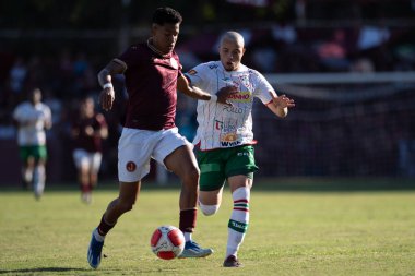 Sao Paulo (SP), Brezilya - 06 / 15 / 2024 - COPA PAULISTA / JUVENTUS maçı Sao Paulo-SP 'deki Rua Javari stadyumunda