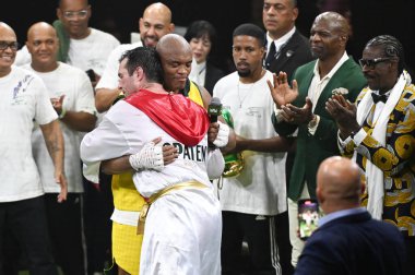 Sao Paulo (SP), 06 / 15 / 2024 - Anderson Silva, 15 Haziran 2024 Cumartesi günü Sao Paulo 'da düzenlenen Spaten Dövüş Gecesi' nde Brezilya 'da Chael Sonnen ile son maçına çıktı..