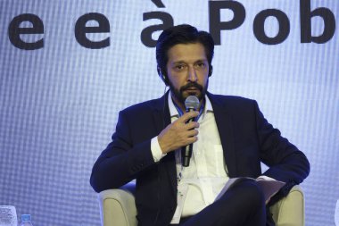 Sao Paulo (SP), 06 / 17 / 2024 FORUM / URBANO / SP: Sosyal Kapsama ve Yoksullukla Mücadele Genel Müdürlüğü; ve Sao Paullo Belediye Başkanı ve Freetown Belediye Başkan Yardımcısı U20 Ricardo Nunes ile Şehir Açılış Töreni  