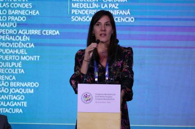 Sao Paulo (SP), 06 / 18 / 2024 - ICLEI / CONGRESS / WORLD / ICLEI / SP - Ana Ciuti, Buenos Aires, Arjantin 'deki Uluslararası İlişkiler Bakanı, ICLEI 2024 Dünya Kongresi sırasında