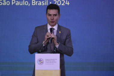 Sao Paulo (SP), 06 / 18 / 2024 - OpenENING / CONGRESS / WORLD / ICLEI / SP - ICLEho Filho kentlerinin bakanı, ICLEI 2024 Dünya Kongresi sırasında, çok sayıda yetkili katılacak ve Ibirapuera Park 'ta düzenlenecek