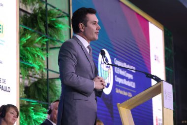 Sao Paulo (SP), 06 / 18 / 2024 - OpenENING / CONGRESS / WORLD / ICLEI / SP - ICLEho Filho kentlerinin bakanı, ICLEI 2024 Dünya Kongresi sırasında, çok sayıda yetkili katılacak ve Ibirapuera Park 'ta düzenlenecek