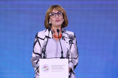 Sao Paulo (SP), 06 / 18 / 2024 - OpenENING / CONGRESS / WORLD / ICLEI / SP - Emilia Saiz - ICLEI 2024 Dünya Kongresi sırasında, çok sayıda yetkilinin katılacağı etkinlik Ibirapuera Park 'ta gerçekleşecek 