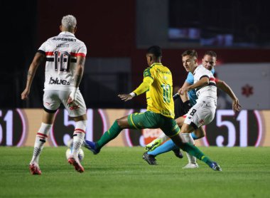 Sao Paulo (SP), 06 / 19 / 2024: Oyuncu Luciano, Sao Paulo ile Cuiaba arasında oynanan ve A 2024 Brezilya Şampiyonası 'nın 10. turu için geçerli olan maçta, Morumbis Stadyumu' nda oynandı.. 