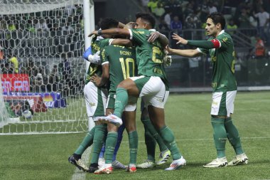 Palmeiras ve Red Bull Bragantino arasında Brezilya Şampiyonası 2024 Sao Paulo (SP), 06.20.2024 - BRASILEIRO PALMEIRAS fuarı, 20 Haziran 2024, Sao Paulo-SP
