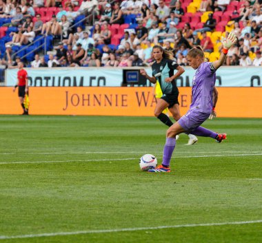 (SPO) NWSL Düzenli Sezon 2024 - NJ / NY Gotham FC konuk takım Washington Spirit 'e karşı. 23 Haziran 2024, Red Bull Arena, Harrison, New Jersey, ABD: Washington Spirit Gotham FC 'yi 2-0 yendi. Courtney Brown 27. dakikada ilk golü attı.. 