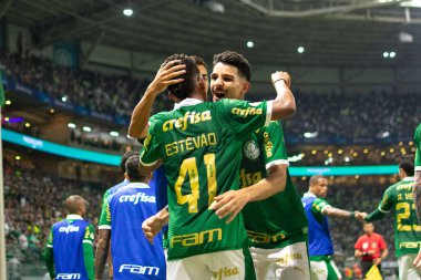 Palmeiras ile Juventude arasındaki maç 2024 Sao Paulo (SP), 06.23.2024 - BRASILEIRO PALMEIRAS Allianz Parque, Sao Paulo-SP.
