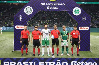 Sao Paulo (SP), 06 / 23 / 2024 - Palmeiras ve Juventude arasında BRAZILEIRO / PALMEIRAS, Brezilya Şampiyonası 'nın 11. turu için geçerli, bu Pazar gecesi, 23 Haziran 2024, Sao Paulo- SP.