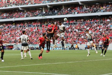 CURITIBA (PR), 06 / 23 / 2024: Raniele, Athletico ve Corinthians arasında oynanan ve Brezilya Serisi A Şampiyonası 'nın 11. turu için geçerli olan maçta. 