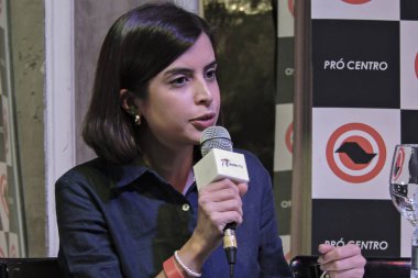 Sao Paulo (SP), 06 / 21 / 2024: Baro Brahma 'daki Associacao Pro- Center tarafından düzenlenen duruşmaya Sao Paulo Belediye Başkanı ve Federal Tabata Amaral' ın (PSB) ön adayı katılıyor. 