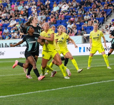 (SPO) NWSL Düzenli Sezon 2024 - NJ / NY Gotham FC konuk takım Washington Spirit 'e karşı. 23 Haziran 2024, Red Bull Arena, Harrison, New Jersey, ABD: Washington Spirit Gotham FC 'yi 2-0 yendi. Courtney Brown 27. dakikada ilk golü attı.. 