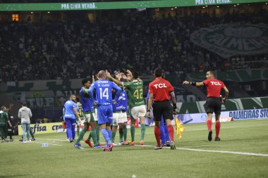 Palmeiras ile Juventude arasındaki maç 2024 Sao Paulo (SP), 06.23.2024 - BRASILEIRO PALMEIRAS Haziran 2024, Allianz Parque, Sao Paulo- SP.