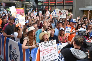 Lainey Wilson Today Show 'daki konser. 25 Haziran 2024, New York, ABD. Amerikalı, şarkıcı, şarkı yazarı, Lainey Wilsons 'ın internet sitesine göre, Lainey Wilson Nashville' de yılın CMA ödüllü albümünü sunan yeni ve ateşli bir ses..