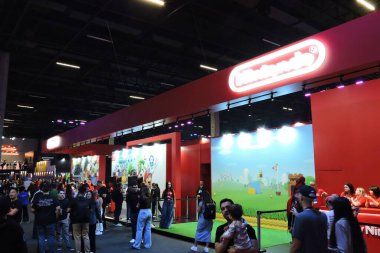 Sao Paulo (SP), 06 / 26 / 2024 - FAIRS / ENTERTAINMENT / GAMES - Gamescon Latam, Büyük Festival 'in ardılı olan elektronik oyunlar fuarı, bu çarşamba başladı ve başkentin güneyindeki Sao Paulo Expo' da önümüzdeki pazara kadar devam edecek..