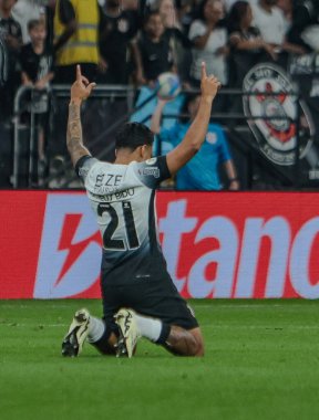Sao Paulo (SP), 06 / 26 / 2024: Corinthians 'tan Matheus Bidu Gol