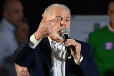 Sao Paulo (SP), Brezilya 06 / 29 / 2024 - Devlet Başkanı Luis Inacio Lula da Silva, Federal Kampüs 'ün inşaatı sırasında