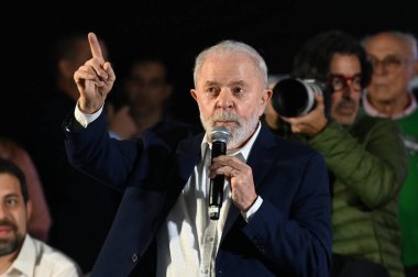 Sao Paulo (SP), Brezilya 06 / 29 / 2024 - Devlet Başkanı Luis Inacio Lula da Silva, Federal Kampüs 'ün inşaatı sırasında